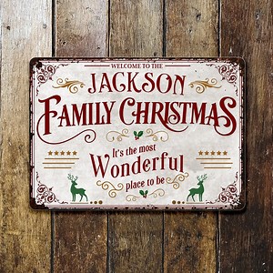 Festive metal sign for Family Members 🎄 Customize Yours 👉 https://almagems.com/products/XMAS010_MSIGN Worldwide shipping 🌍 #AlmaGems #MetalSign #FamilyMembers #Christmas #HolidayDecor #FestiveSeason #PersonalizedGift | Alma Gems Store