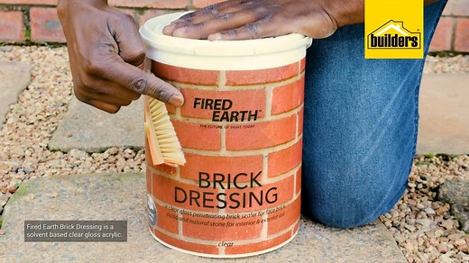 If your facebrick wall needs maintenance, then we have the product for you 🧱 The Fired Earth brick dressing is a sealant that is used to enhance and protect face brick, slasto and natural stone for interior and exterior use 🏠 Shop it here https://bit.ly/3SfT9nQ 😁 | Builderssa