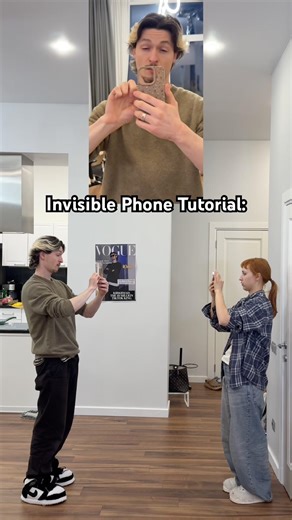 INVISIBLE PHONE TUTORIAL📲