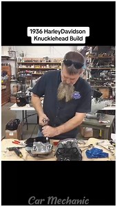 19K views · 628 reactions | 305_1936 Harley-Davidson Knucklehead Build #Knucklehead #Build #Abandoned #motorcycle #harleydavidson #harley _GGS_CUT | Crafts People3 | Facebook