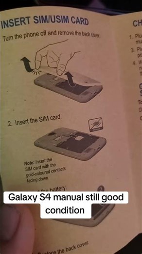 Galaxy S4 manual #phone #s4