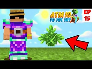 Minecraft Live ATM 10 TO THE SKY Time Crystal automatic