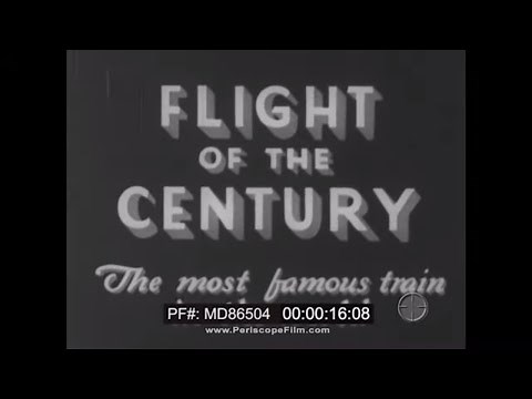 NEW YORK CENTRAL RAILROAD "FLIGHT OF THE CENTURY" CENTURY LIMITED -- FAMOUS TRAIN MD86504