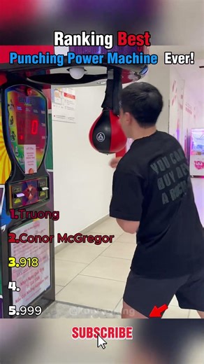 Ranking Best Punching Power Machine Ever!#shorts