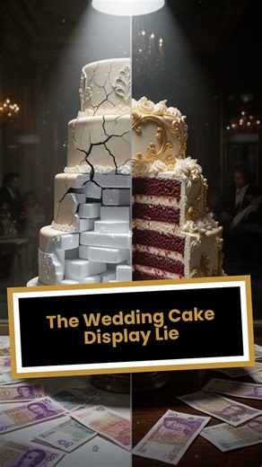 Most cake shops are selling you LIES 😳 #fyp #cake #cakedecorating #weddingcake #caketok