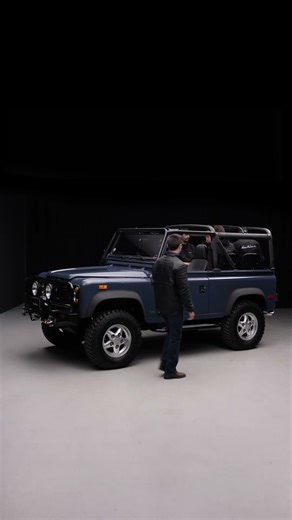 Seats six easy.No. 871 of approx. 2,000 North American spec, Land Rover Defender 90s.