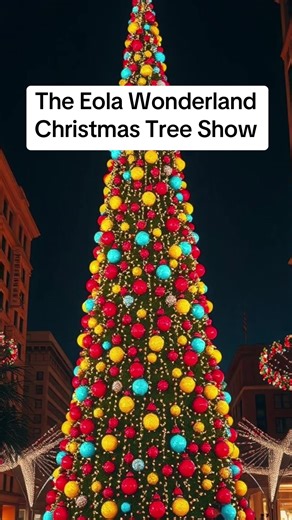 The Eola Wonderland Christmas Tree Show Florida History Florida Geology Florida Towns Lost Florida Florida Christmas Florida Nostalgia Coastal Science Florida Truths #FloridaHistory #FloridaGeology #FloridaFun #OrlandoChristmas #FloridaHolidays