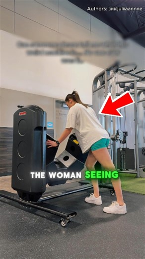 This Woman Had No Idea How to Use a Tire Flip Machine‼️