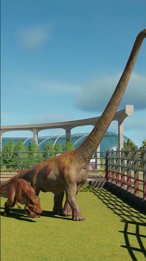 TRex Hunting Mamenchisaurus