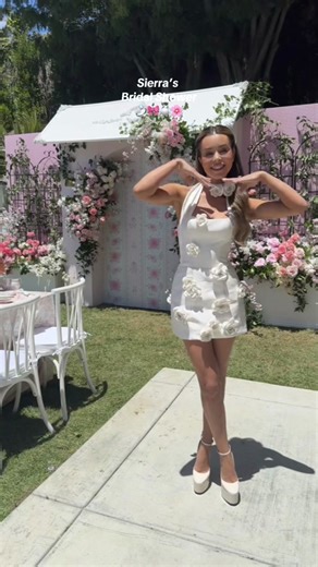 The dreamiest prettiest bridal shower for our bride to be @sierrafurtado 🎀🤍🌸🩷 @Three Petals Design @Jade 🇵🇭✨, Live illustrator #bridalshower #bridalshowerideas #bridgerton #teaparty #coquette #bridetobe