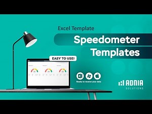 Excel Dashboard Templates Speedometer