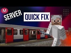 Two IMPORTANT FIXES for Your SERVERS - Minecraft Transit Railway