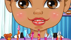 Cute Baby at the Dentist