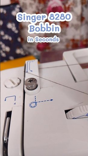 Singer 8280 Bobbin: Get It Ready in Seconds!⚡#diy #fashion #tutorial