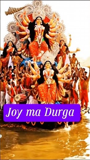 Maa Durga Immersion | Waves of Devotion Rise with Every Chant #DurgaPuja #Bhakti #FestivalVibes