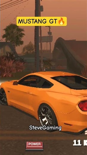 MUSTANG GT 🐎#Gaming #GTA #Gameplay #GamingCommunity #GTASanAndreas #SteveGaming #gtaworld