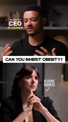 Is obesity genetic? 🤔 #podcast #obesity #health | Steven Bartlett