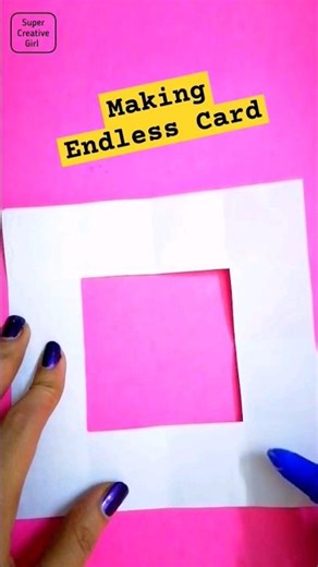 How to Make Endless Card | Easy Card Tutorial #diy #howto