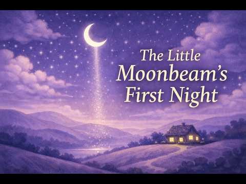 The Little Moonbeam’s First Night 🌙 | A Gentle Bedtime Story for Kids to Relax and Fall Asleep