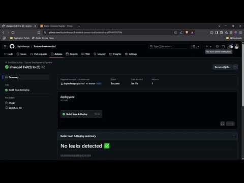 Changed Exit(1) to (0): Debugging the Secure CI Build Fail