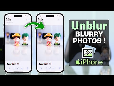 How to Unblur a Picture on iPhone!