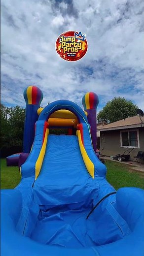 Air Balloon Combo Bounce House Setup! 🎈💦 | Jump Party Pros