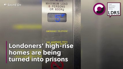 Trapped: Lift failures leave Londoners trapped in their high-rise tower block homes