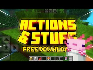 [NEW!] ACTIONS AND STUFF 1.5 FREE DOWNLOAD! | HOW TO DOWNLOAD ACTIONS AND STUFF IN MINECRAFT BEDROCK