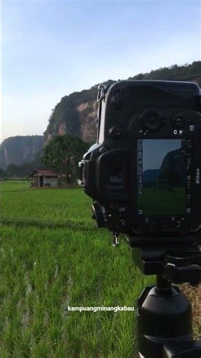 Cobain Foto landscape dengan Nikon D7100 #kampuangminangkabau