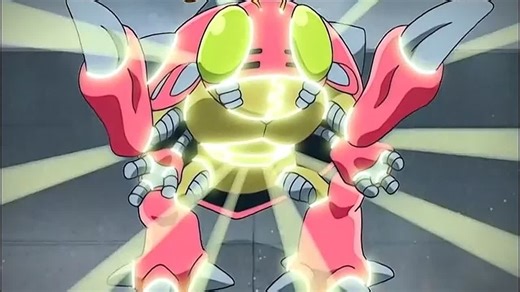 数码宝贝第一部最BUG的人物，手搓代码让甲虫兽进化