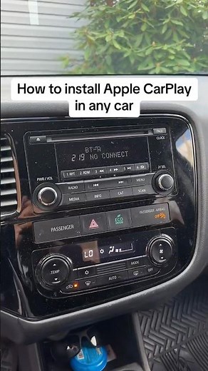 How to install Apple CarPlay in any car in less than 2 minutes 📲.