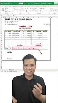 Hàm chuyển số tiền từ số thành chữ trong excel #phongexcel #LearnOn #Thanhcongnghe #xemngaymeohay