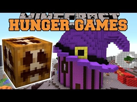 Minecraft: HALLOWEEN THEME PARK HUNGER GAMES - Lucky Block Mod - Modded Mini-Game