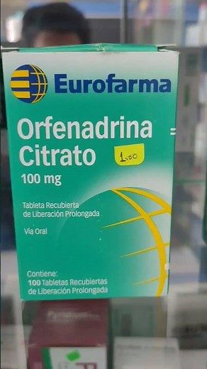 ORPHENADRINE WHAT IT IS USED FOR #pharmacology #health #medicine #shortvideo #viral