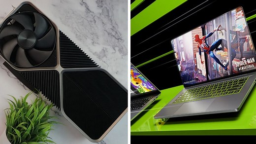 Nvidia RTX 4090 Founders Edition vs RTX 4090 laptop: How big is the gaming performance difference?