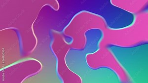 A vibrant, abstract background showcasing a fusion of colorful shapes and patterns. Perfect for web design or graphic projects desiring a dynamic and eye-catching aesthetic Stock Video