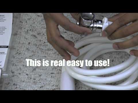 Rinse Ace 3-Way Pet Shower Sprayer Review & How To