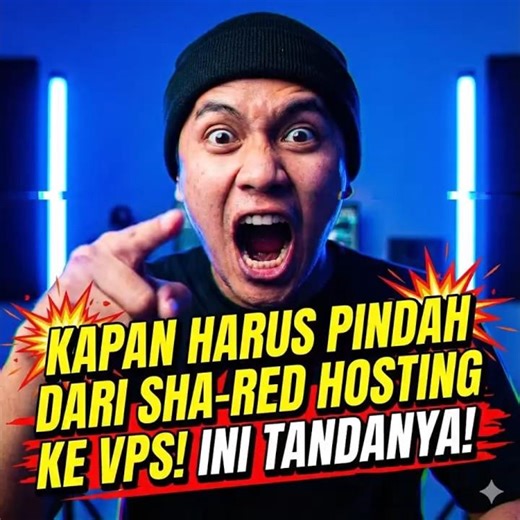 Kapan Harus Pindah dari Shared Hosting ke VPS? Ini Tandanya! #vps #shorts #vpsmetrics