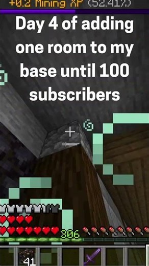 Day 4 of adding one room to my base until 100 subscribers #mc #DonutSMP #SMP