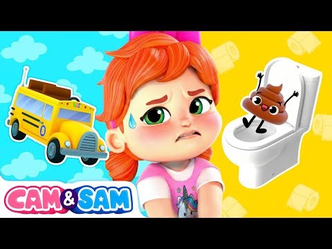 Go to the Potty! 🚻 Baby Potty Training Song | Nursery Rhymes | Cam & Sam