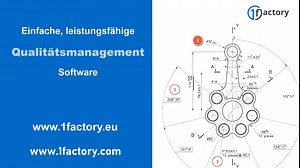 1factory Qualitätsmanagement Übersicht