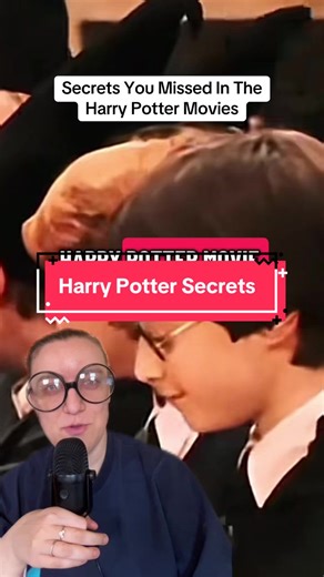 Did you catch these Harry Potter secrets? #greenscreen #harrypotter #hogwarts #ronweasley #dracomalfoy