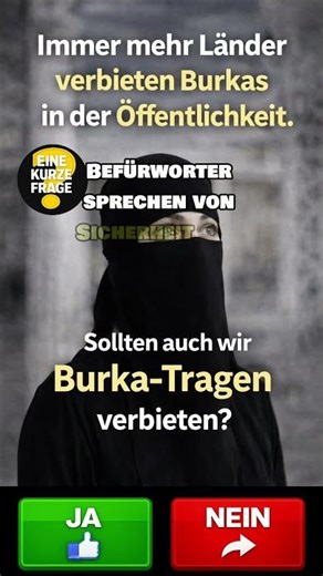 Burqa ban in Germany? More and more countries are taking this step.