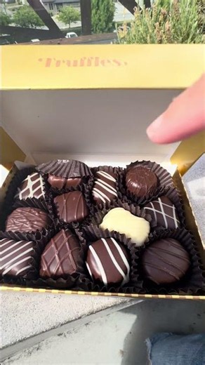 Unboxing See’s Candies Truffles