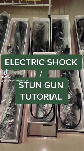 HOW TO USE ELECTRIC SHOCK/ STUN GUN. LINK ON MY BIO#smallbusiness #safety #shopee #selfdefense #selfdefensekeychainph #selfdefensekeychain #trending