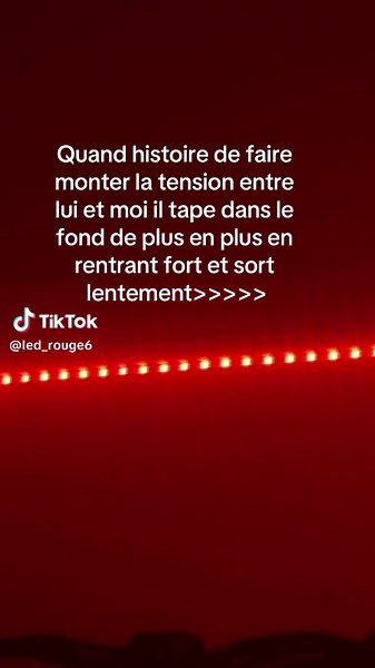 Augmentez la tension avec Led Rouge