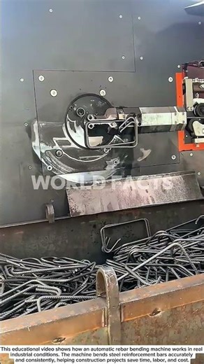 How an Automatic Rebar Bending Machine Works | Steel Bending Technology