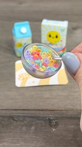 Why are tiny things so dang adorable!!😩 The Miniverse Make It Mini Foods mini resin craft kits have some of the cutest little things. The teeny cereal bowl makes my heart happy😍 #craft #miniverse #doctorsquish #asmr | Doctor Squish