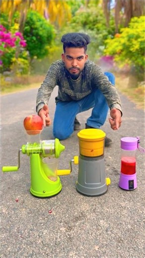 2 hand juicer machine V/S electric juicer machine unboxhing 😜