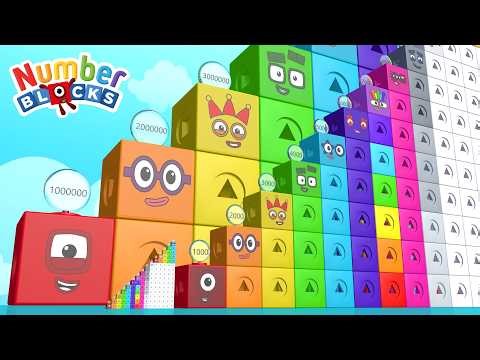 Numberblocks Adventure! 🎉 Count to 1000 & Beyond! Learn to Count!
